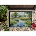 thumbnail image 3 of Carolines Treasures DAC7697MAT 18 x 27 in. Mother Duck Doormat, 3 of 5