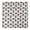Brown Bigfoot Pattern, variant on Green Bigfoot Pattern Square Fitted Tablecloth with Elastic Edge,Square Table Cover,Washable Elastic Table Cover for Home Kitchen Party Decor 34"x34"