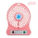 thumbnail image 1 of Portátil ventilador refrigerante luz LED USB 18650, Mini Desk Fan, para oficina, dormitorio, tableta, exterior, USB recargable, luz blanca, 360° rotación, ajustable, metal, 4 velocidades,, 1 of 9