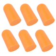 thumbnail image 1 of Noise Cancelling Earplug, Foam Earplug Orange Soft Portable  for Hearing Impaired for Study, 1 of 8