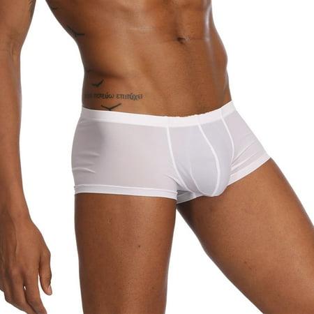 

Kiplyki Wholesale Men s Fashion Ultra-thin Sexy ice Silk Ultra-thin Seamless Breathable Underwear