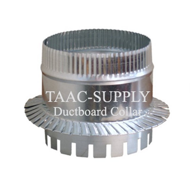 14" Collar W/Damper Sheet Metal Ductboard Take off Start COLLAR HVAC