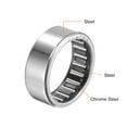 thumbnail image 3 of Uxcell SCE188 Needle Roller Bearings 1-1/8" Bore 1-3/8" OD 1/2" Width Chrome Steel Open End 2pcs, 3 of 5