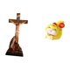 thumbnail image 5 of Estatua católica,Estatua de la Virgen María Figura Colección Religiosa,Figura de la cruz de Jesús Escultura católica decoración,Estatua de serpiente de dibujos animados,Estatua de, 5 of 8