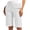 White women bermuda shorts with pockets a1, variant on Cagogo Women's Straight Leg Mid Rise Shorts with Pockets Solid Casual Everyday Bermuda Shorts Vacation, Pink 2XL