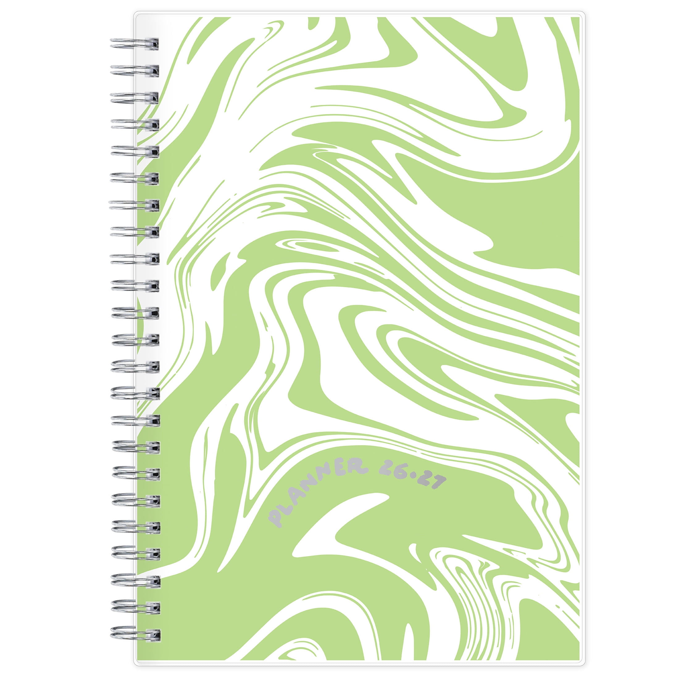 Blue Sky Gen Z Monthly Weekly Planner, 5" x 8", Slime 15-Month (April 2026 - June 2027)