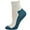 White, variant on Sierra Socks Women's Cushioned Athletic Cotton Quarter Socks (Navy, 1 Pair)