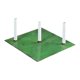 thumbnail image 1 of Soporte para flores, soporte para centro de mesa, base de pie para arreglos florales de fiesta. Verde, 1 of 8
