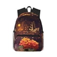 thumbnail image 1 of Disketp Butterfly Sitting on a Flower Mochila Ligera Clásica con Múltiples Bolsillos, Mochila Casual para Hombre y Mujer, Ideal para Escuela, Trabajo y Viajes, 1 of 6