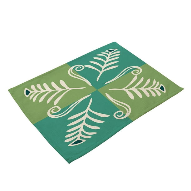 National Colorful Printed AntiSlip Placemat Heatinsulation Bowl Plate