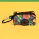 thumbnail image 1 of Soporte de bolsas de bolsas de caca para perros Parajero de desecho portador de bolsas de desechos de perros ligeros para correa dispensador de bolsas Flor, 1 of 10