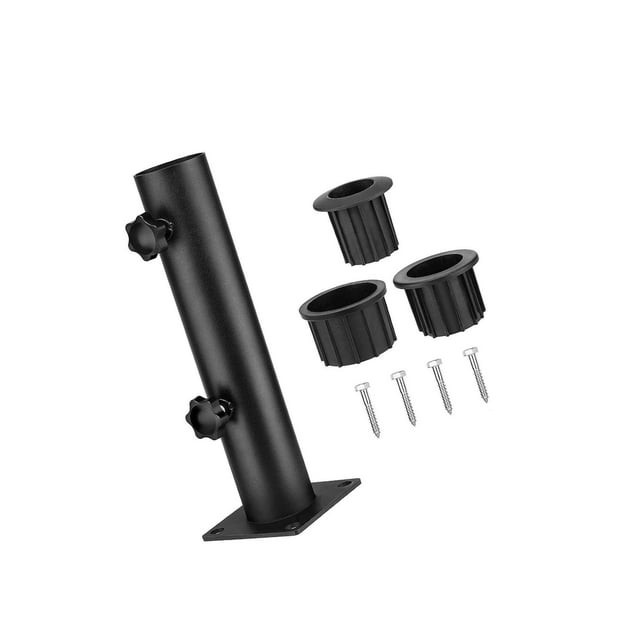 Umbrella Base Stand Tube Replacement Parasol beach Square stand Stand Holder Base umbrellas stand Steel for Docks Balcony Outside