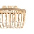 thumbnail image 4 of Living District Jolie 20 Inch Beaded Pendant In Beige, 4 of 8
