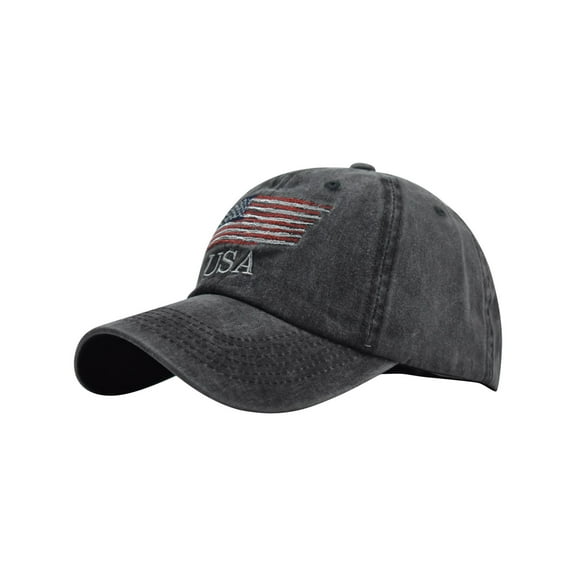 AOOCHASLIY Hats for Women Clothes Flag Baseball Cap for Men Women Low Profile USA Army Military Plain Hat