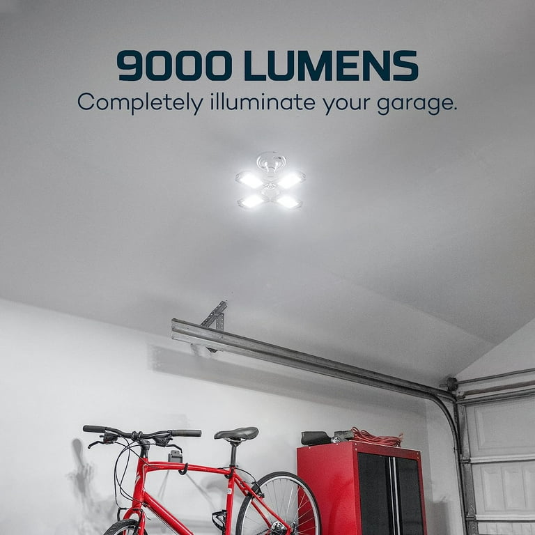NEBO HIGH BRIGHT™ 9,000 Lumen LED Garage Light – LED Shop Lights
