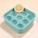 thumbnail image 1 of Bandeja de silicona para cubitos de hielo con forma de balón de fútbol: 9 cavidades, molde para cubitos de hielo, bandeja reutilizable para cubitos de hielo de cócteles y whisky, ideal para be, 1 of 6