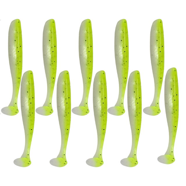 Sonducket 10 Uds. De cebos de pesca de simulación, señuelos de pesca reutilizables, cebos artificiales portátiles de PVC, 7cm, tipo 7 Pescar No.14 Sonducket OD000513-14