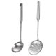 thumbnail image 1 of Juego de utensilios de cocina de acero inoxidable, 2 piezas Standcn, todas las herramientas de cocina de metal, 1 of 5