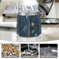 thumbnail image 6 of Yayeee Ashtray with Lid for Cigarette Smokeless Stainless Steel Home Ash Holder, Dark Star Map, 6 of 7