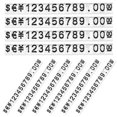 thumbnail image 4 of 20Pcs Price Displaying Cube Counter Stand Price Tag Plastic Price Display Block, 4 of 9