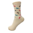 thumbnail image 2 of Ultra-Soft Women's Combed Cotton Crew Socks - 6 Pairs Colorful Printed Everyday Socks (Fits Shoe Size 5-10), 2 of 8