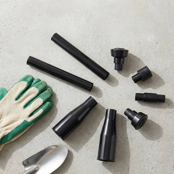 unbranded 16Ud Conjunto Boquillas Para De Jardín Con Patrones De Spray Versátiles Y Accesorio Negro