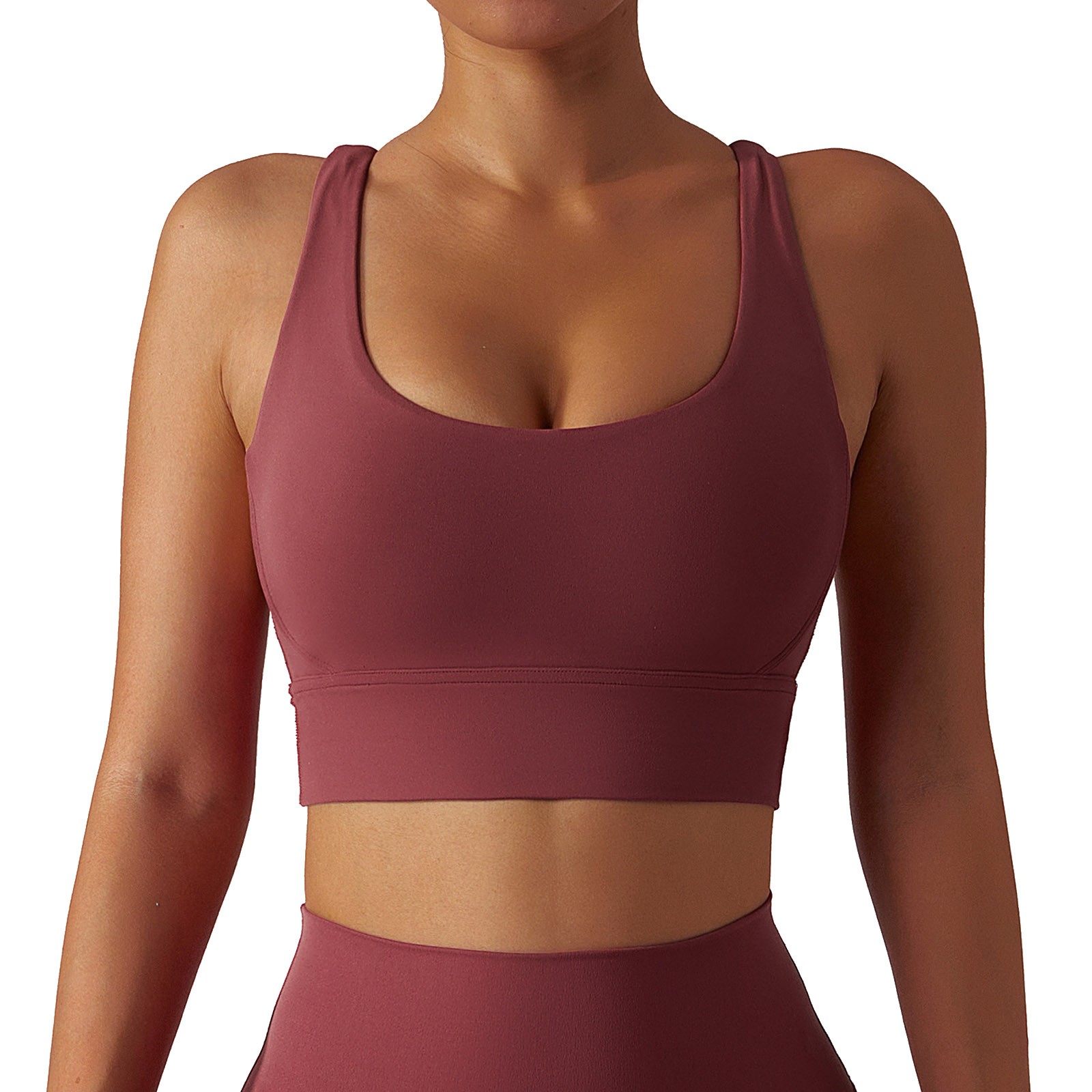 NECHOLOGY Large Sports Bra Pack Womens Strap Yoga Sports Bra Cordless