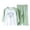 Baby_set214-Green, variant on sdbrld Unisex Kids 3D Cartoon Print Two Piece Casual Suit Round Neck Long Sleeve Top Regular Long Pants,Sizes 120