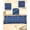 DarkBlue, variant on Boho Blue Throw Pillow Covers, Ethnic Western Abstract Tribal Floral Art Soft Breathable Pillow Cases with Invisible Zipper for Sleeping, Long Body Pillowcases for Couch Bed Sofa Chair 20x60 Inches