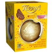 Terry's Chocolate Orange, Flavored Chocolate Confection with Popping Candy, 5.18 Ounce Box - 12 Count Display Box