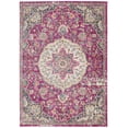 thumbnail image 2 of 5â€™ x 7â€™ Pink and Ivory Medallion Area Rug, 2 of 6