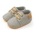 thumbnail image 2 of Retro Leather Shoes for Babies, 2 of 10
