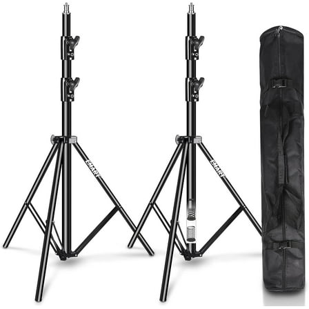 EMART Heavy Duty Light Stand 8.5ft, Photo Video Studio Tripod with Carrying Bag for Photography Lighting, Softbox, Flash