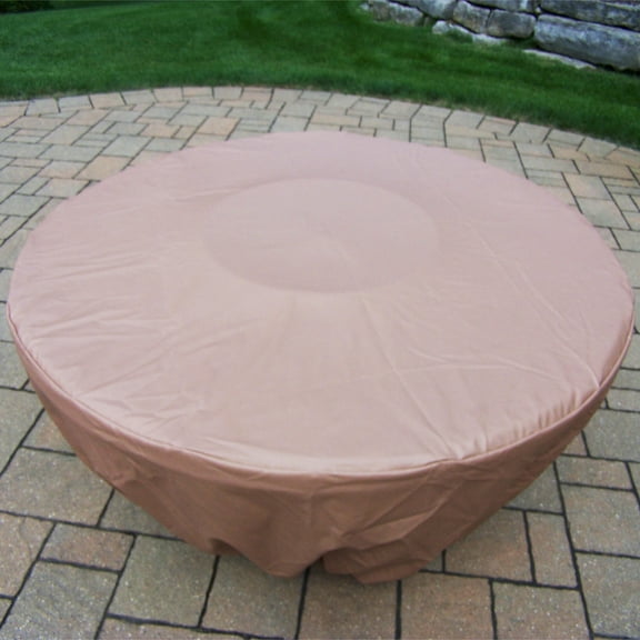45” Weather Resistant Heavy Duty Polyester Fire Pit Table Cover