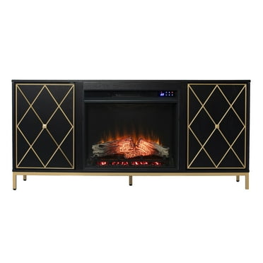 Marradi Touch Screen Electric Fireplace with Media Storage