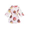 Disney Princess Toddler Girl's Minky Fleece Character Bathrobe, Robe