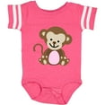 thumbnail image 3 of Inktastic Monkey Girls Baby Bodysuit, 3 of 5