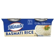 Minute Ready to Serve Basmati Rice, Quick and Easy Cups, Gluten Free, 8.8 oz, 2 Ct