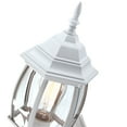 thumbnail image 3 of 2-Pack 1-Light 16.85-in White Outdoor Wall Lantern Sconce, 3 of 6