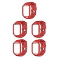 thumbnail image 2 of Maytalsory Silicone Wristband Strap For 2 3 Runner 2 3 Spark 3 GPS Watch red 5Set, 2 of 6