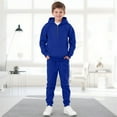 thumbnail image 2 of Mercatoo Boys Sweatsuit Set 2 Piece Quarter Zipper Hoodies Pullover Sweatshirts Athletic Joggers Teen 𝐓racksuit Pants Sets, 2 of 9