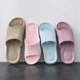 thumbnail image 2 of OFFIGAM Women's Skyblue Simple Design Flat Slippers Soft Breathable Non Slip Sole Indoor Outdoor, 2 of 11