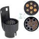 thumbnail image 2 of Dinheiro 7/13 Adaptador de enchufe de enganche de remolque Enchufe de 7 a 13 pines Enganche de 12 V Coche Remolque Caravana - Adaptador de enchufe de remolque de 7 a 13 polos |JUNJUN, 2 of 5