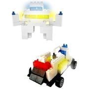 Snap Circuits: BRIC Light - 3D Building & Electric Circuit Kit, Light-Up Bricks Construction, DIY 10+ Projects, Snap Assembly, STEM Play Toy, Kids 8+