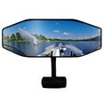 thumbnail image 4 of CIPA 01609 Vision 180 Degree Rear View Wake Ski Boat Marine Windshield Mirror, 4 of 5