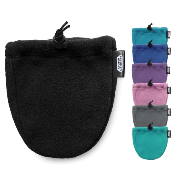 Crutch Comfort Toe Cozy Cover, Black