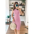 thumbnail image 5 of Vestido PRETTYGARDEN 2025 Midi Ajustado Sin Mangas Rosa XL, 5 of 5