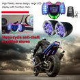 thumbnail image 4 of HY-008 Altavoz compatible con Bluetooth para motocicleta Sistema de audio TF AUX Radio Cargador USB Hugtrwg Para estrenar, 4 of 9
