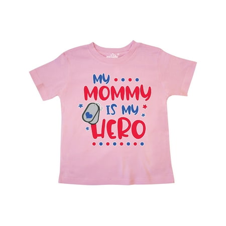 

Inktastic Memorial Day My Mommy is My Hero Gift Toddler Boy or Toddler Girl T-Shirt