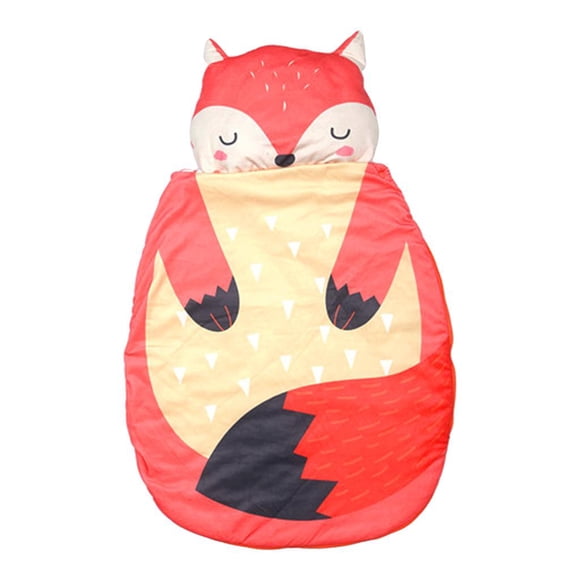 Saco de dormir de felpa Zulema, Saco de dormir de dibujos animados, Zorro, Para niños